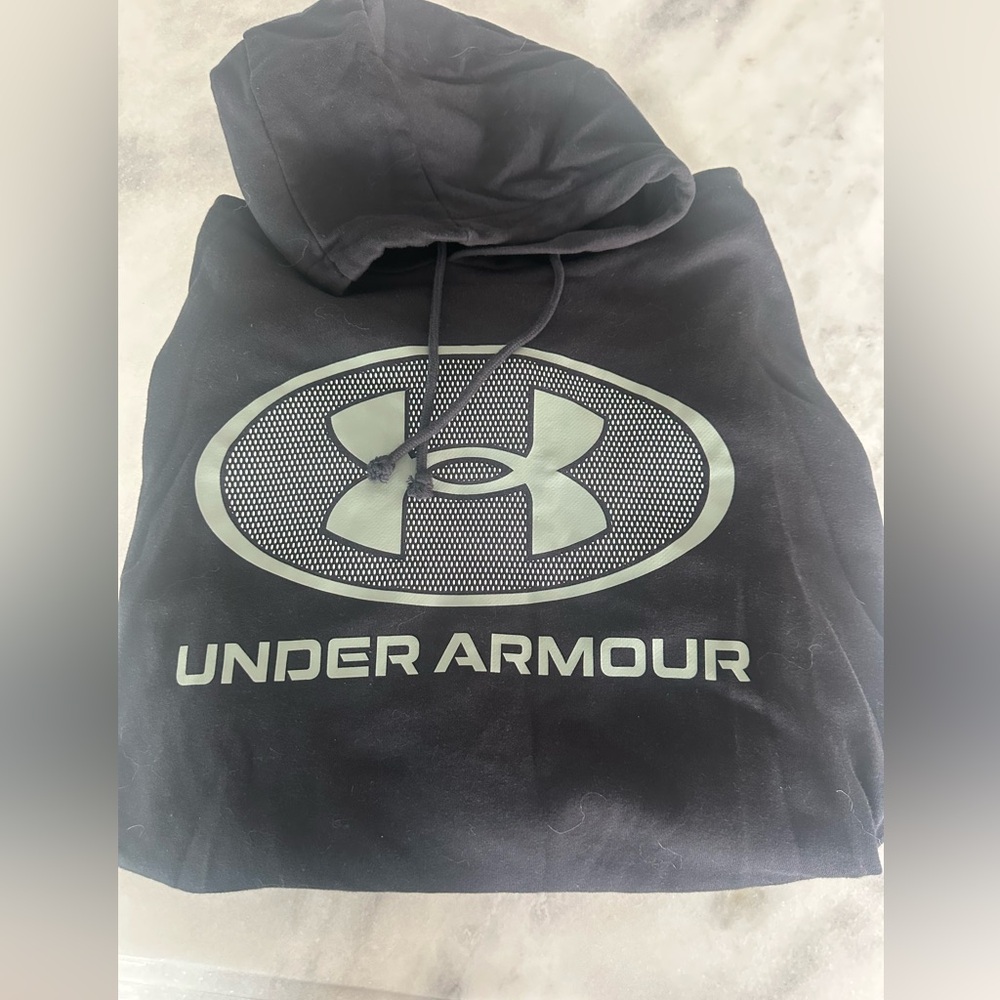 Under Armour Charcoal Hoodie with Logo